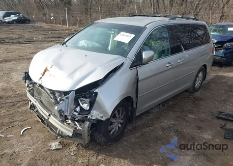 2008 Honda Odyssey Ex z USA, uszkodzony, nr VIN 5FNRL38418B028524